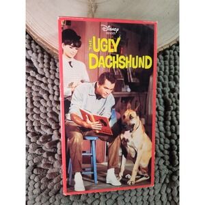 The Ugly Dachshund VHS Walt Disney Movie Great Dane Dog Comedy